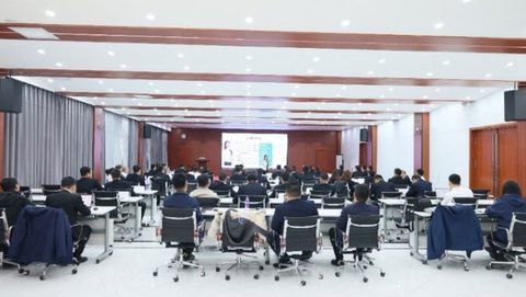 俞璇老师企业培训授课现场